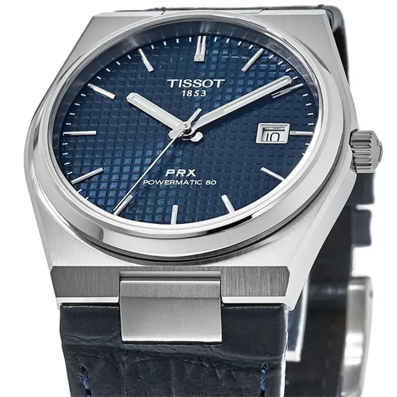 Tissot PRX Swiss Powermatic 80 Blue Dial Men's Watch- T137.407.16.041.00